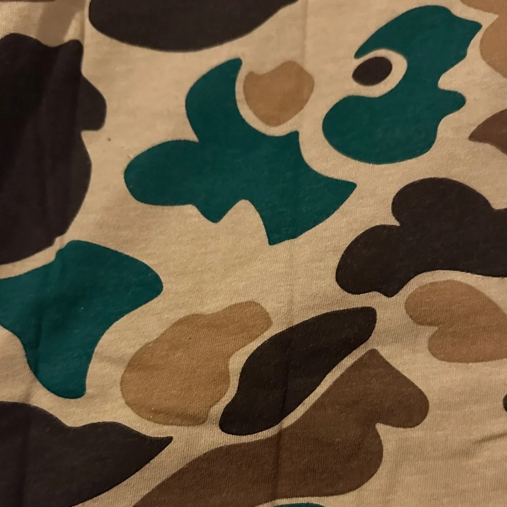 The North Face Camo Short Sleeve Tee in Tan, Brown, Green - Picture 3 of 3